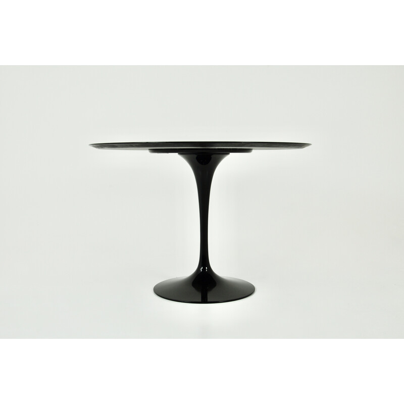 Vintage black table by Eero Saarinen for Knoll