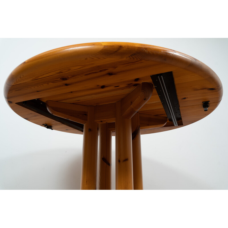 Vintage dining table by Rainer Daumiller for Hirtshals Savværk