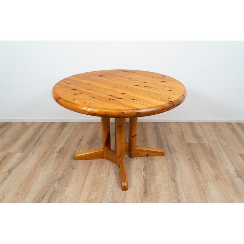 Vintage dining table by Rainer Daumiller for Hirtshals Savværk