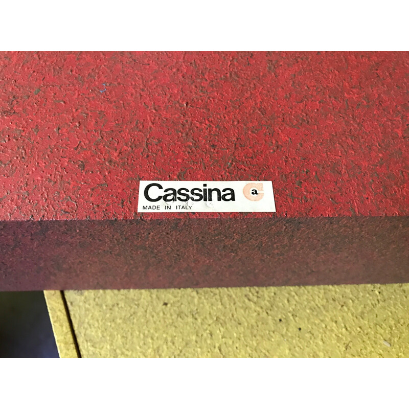 Ensemble de tables par Massimo Morozzi pour Cassina - 1980