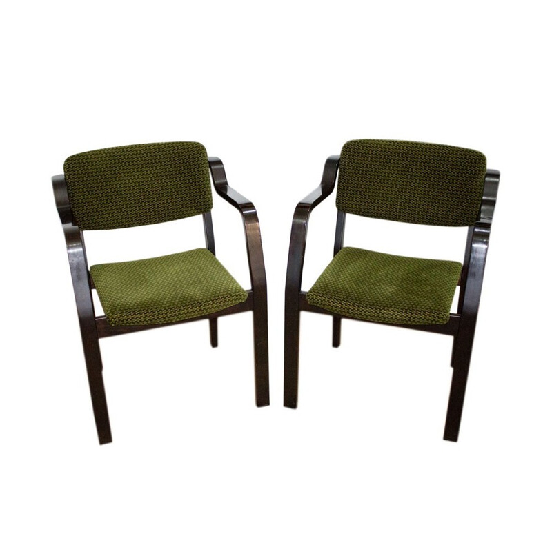 Pair of Gemla Möbler chairs - 1980s