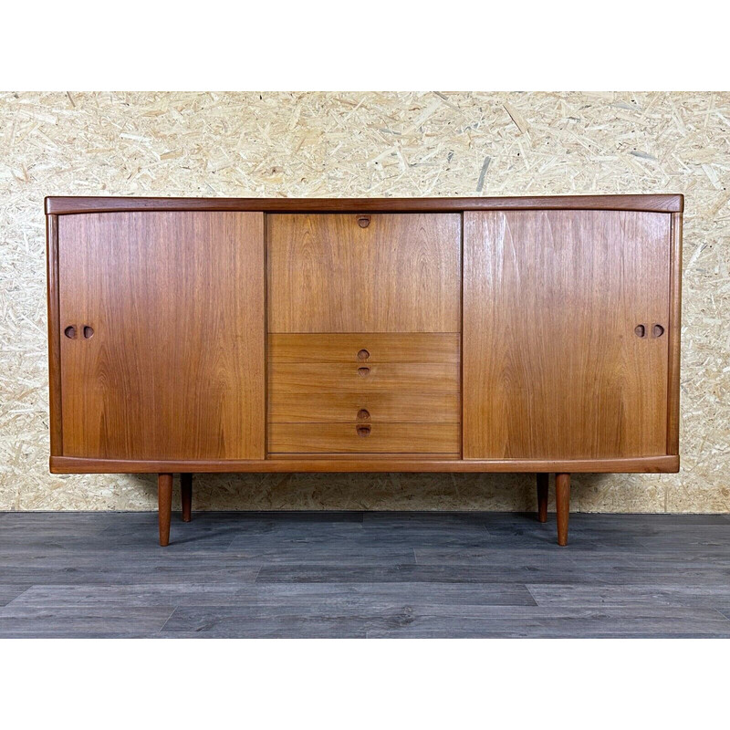 Vintage teak sideboard by H.W. Klein Bramin, Denmark 1960-1970