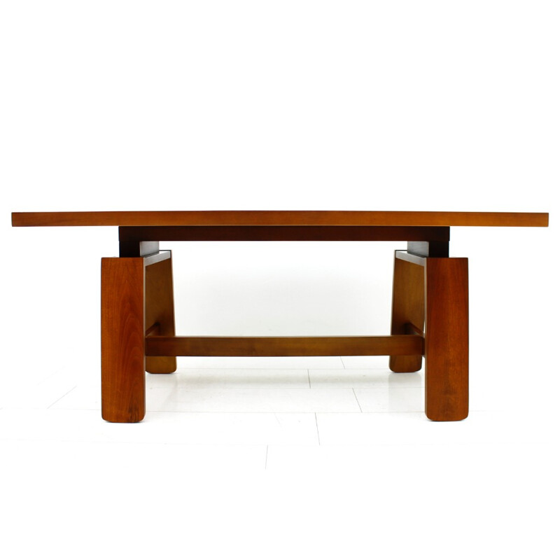 Table de salle à manger avec 2 bols en céramique de Silvio Coppola pour Bernini - 1960