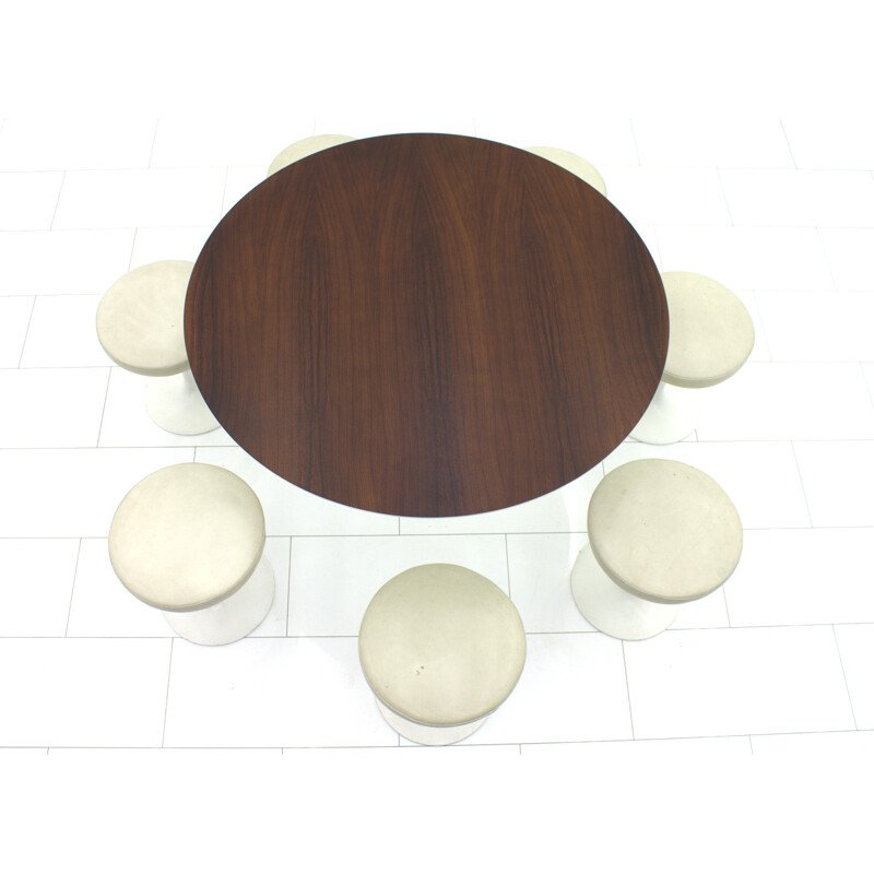 Rosewood dining table by Eero Saarinen for Knoll International - 1960s