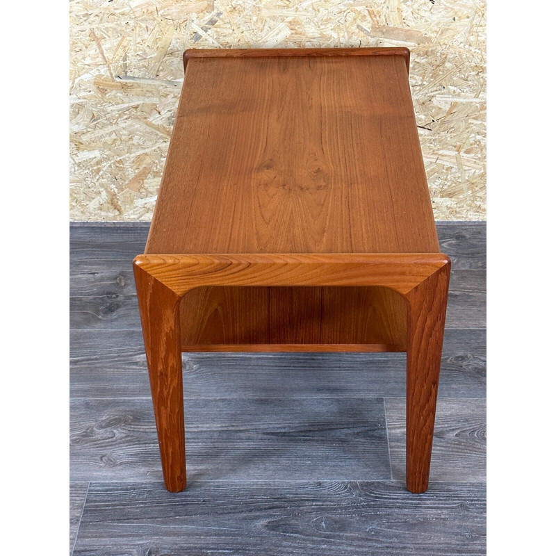 Vintage teak side table with drawer by Arne Wahl Iversen, Denmark 1960-1970s