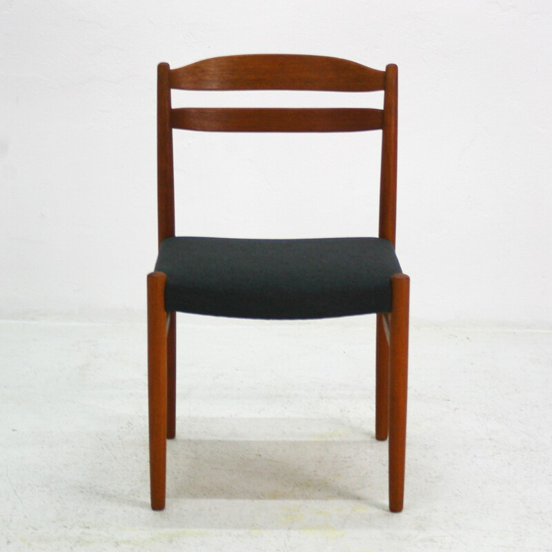 Ensemble de 6 chaises de salle à manger en teck de Carl Ekström pour Johansson et Söner - 1960