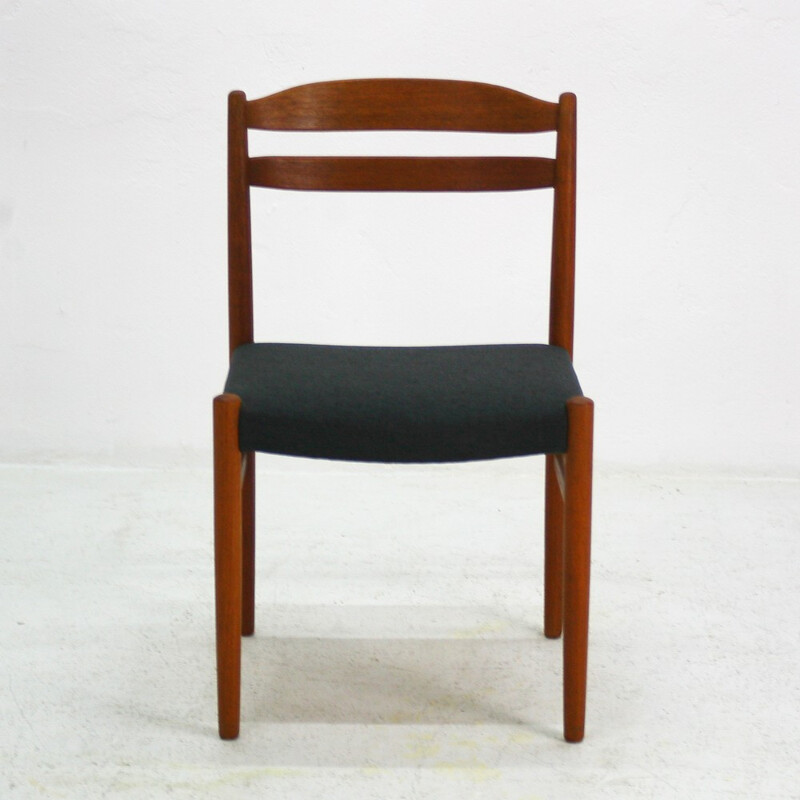 Set of 6 dining chairs in teak by Carl Ekström for Johansson & Söner - 1960s