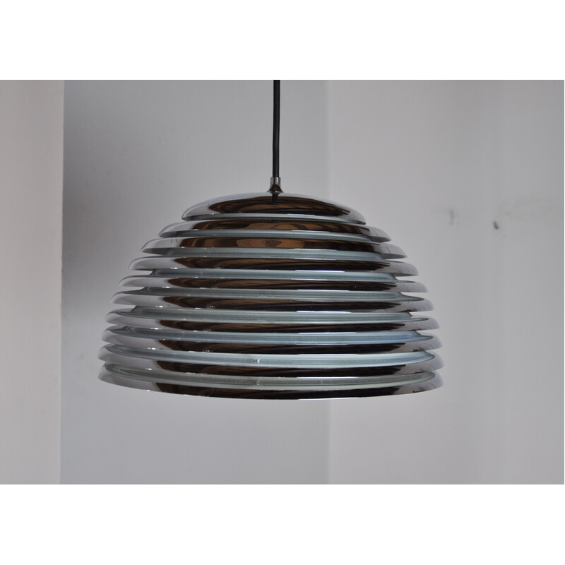 Vintage saturno pendant lamp by Kazuo Motozawa for staff Leuchten, Germany 1960