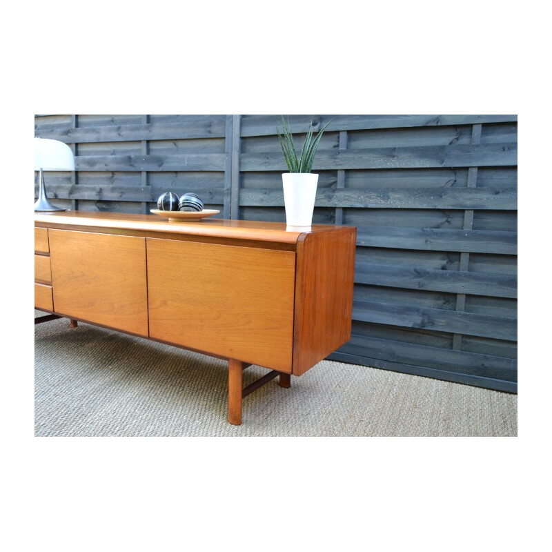 Vintage sideboard in teak with 3 drawers - 1960s