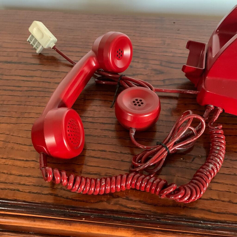 Téléphone vintage à cadran rotatif So Co Tel S 63 de couleur