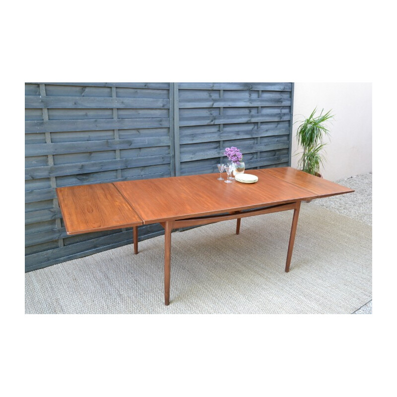 Table à rallonges en bois par Kofod Larsen édition G-Plan - 1960