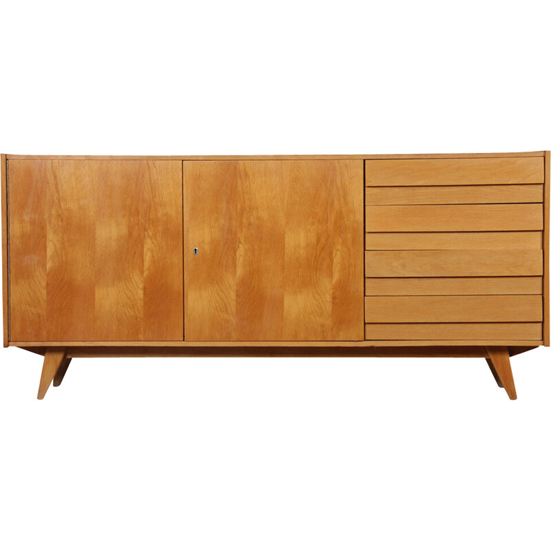 Vintage U-460 sideboard by Jiroutek for Interier Praha, 1960