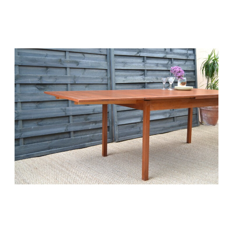 XXL Danish extendable table - 1960s