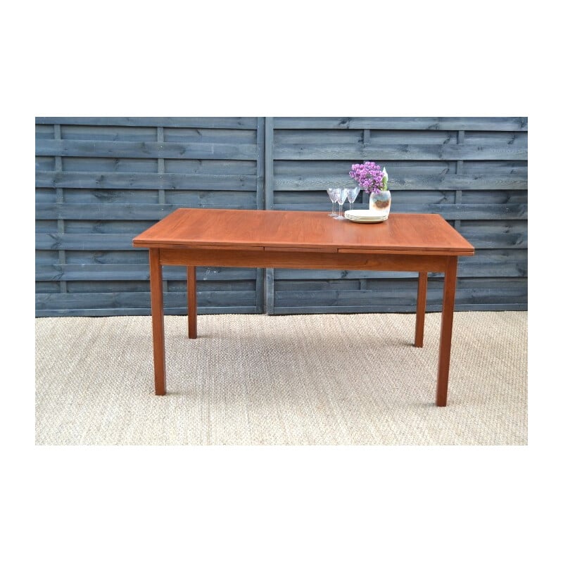 XXL Danish extendable table - 1960s