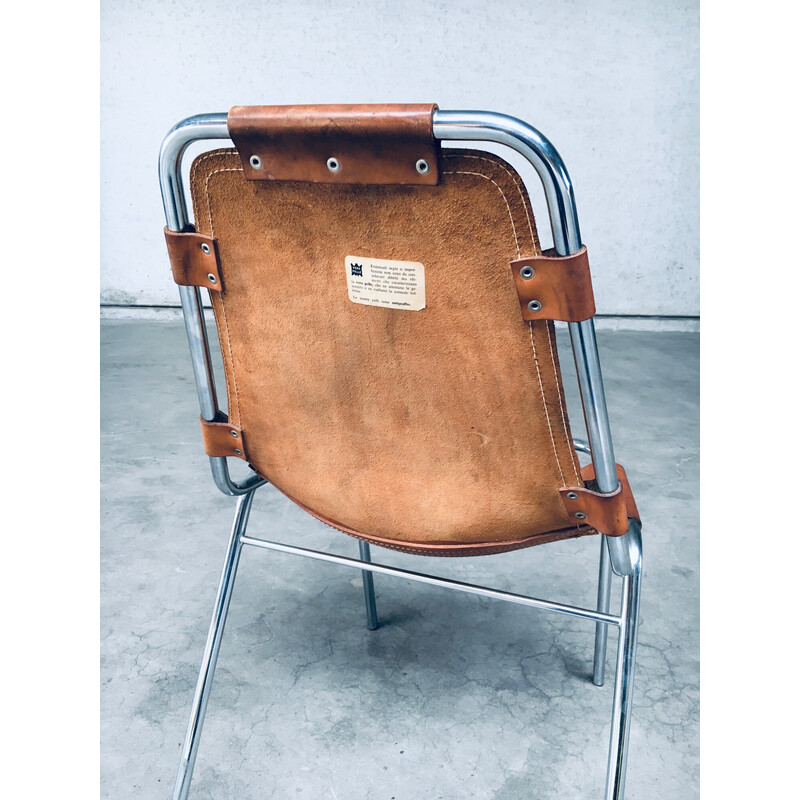 Ensemble de 4 chaises vintage "Les Arcs" par Dal Vera, Italie 1960