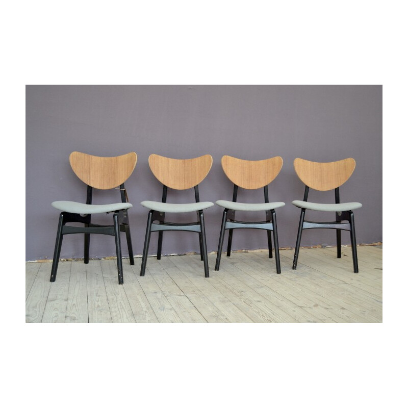 Set of 4 Butterfly chairs by G Plan - 1950s