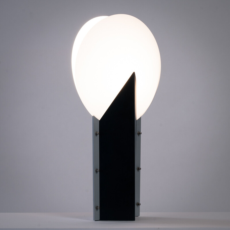 Lampe de table Moon vintage postmoderne italienne par Samuel Parker pour Slamp