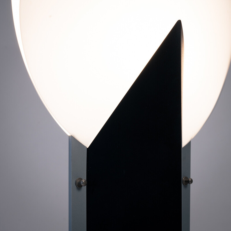 Vintage postmodern Italian Moon table lamp by Samuel Parker for Slamp