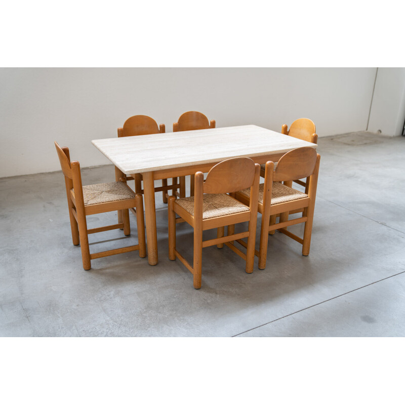 Vintage Padova dining set by Hank Lowenstein, 1970s