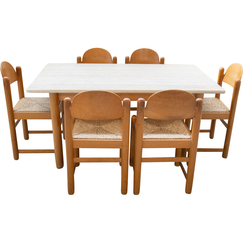 Vintage Padova dining set by Hank Lowenstein, 1970s