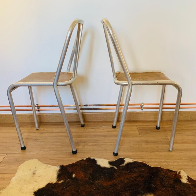 Pair of vintage Manutub chairs