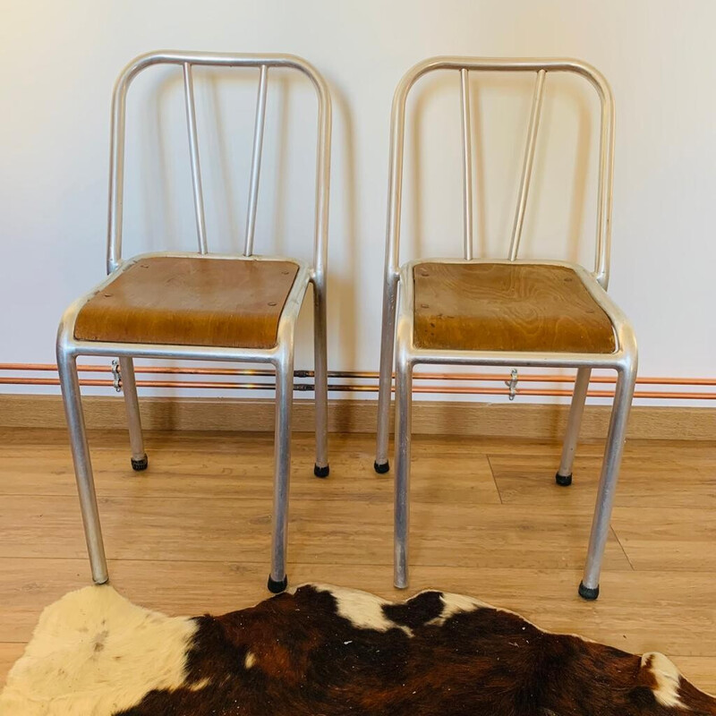 Pair of vintage Manutub chairs