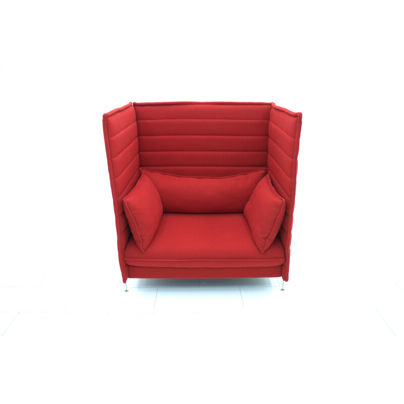 High Back Loveseat Lounge Chair by Ronan and Erwan Bouroullec Alcove, Vitra - 2000s