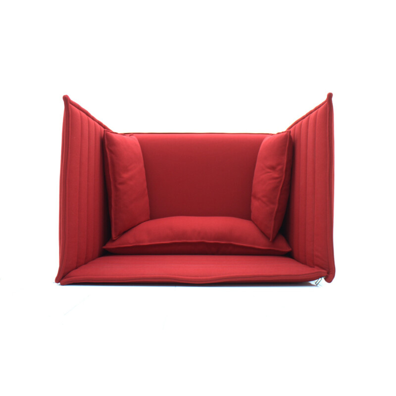 High Back Loveseat Lounge Chair by Ronan and Erwan Bouroullec Alcove, Vitra - 2000s