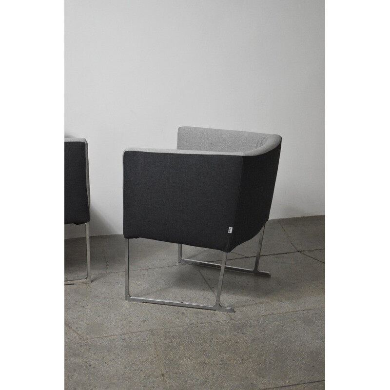 Paire de fauteuils vintage modèle Solo par Antonio Citterio pour B and B Italia