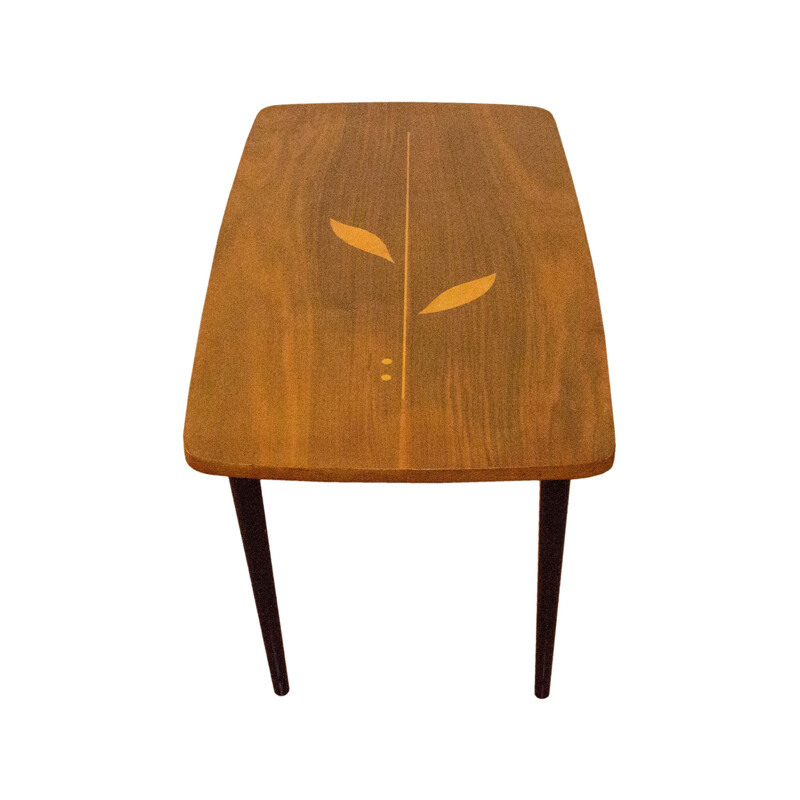 Coffee table with leaf shape top - 1960s