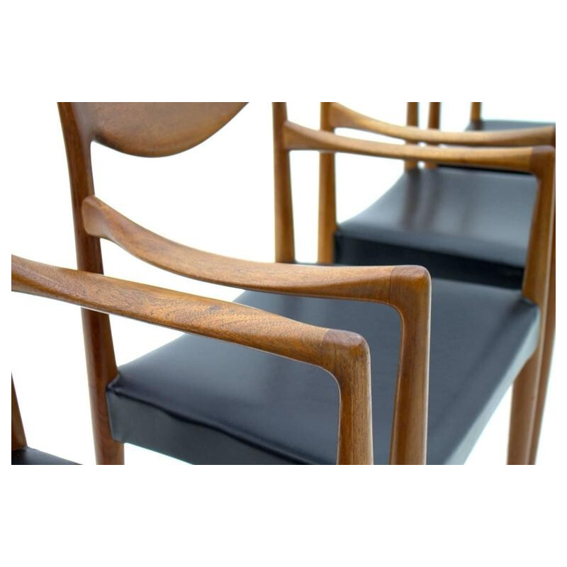 Set of Four "Bambi" Teak chairs by Rolf Rastad & Adolf Relling - 1950s