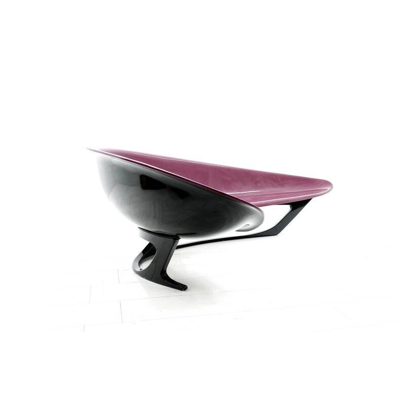 Ecstasy Boomerang bench by Stefan Sterf - 1990s