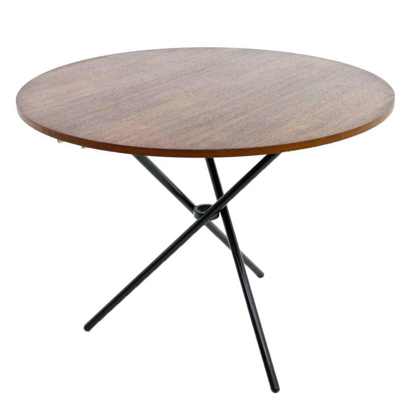 Table vintage suisse à hauteur réglable par Jürg Bally - 1950