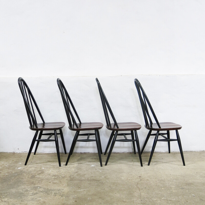 Quaker Back Windsor chairs by Lucian Ercolani for Ercol - 1970s