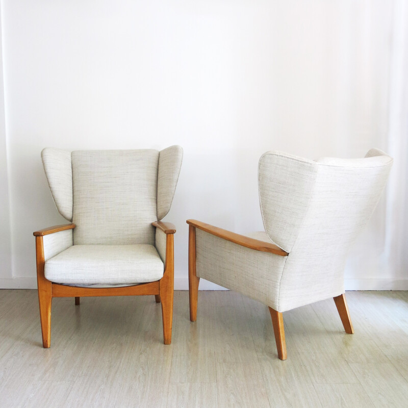 Pair of Wingback chair from Parker Knoll - 1960s