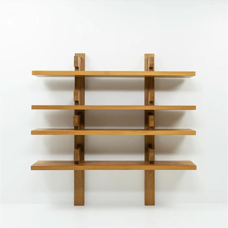 Vintage shelf B17A by Pierre Chapo, 1972