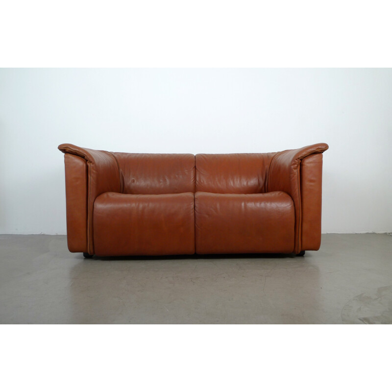 Hochbarett leather sofa by Karl Wittmann for Wittmann - 1970s