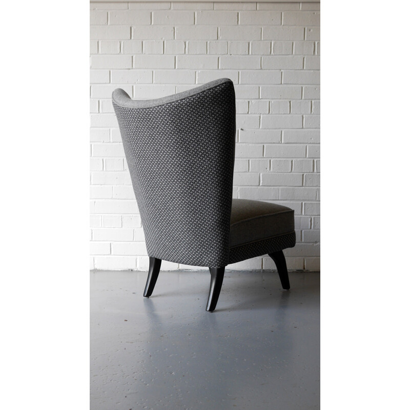 Fauteuil gris "Encore" de Howard Keith - 1950