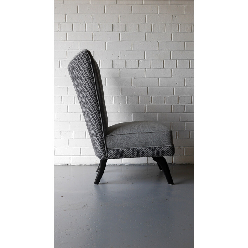 Grey 'Encore' armchair by Howard Keith - 1950s