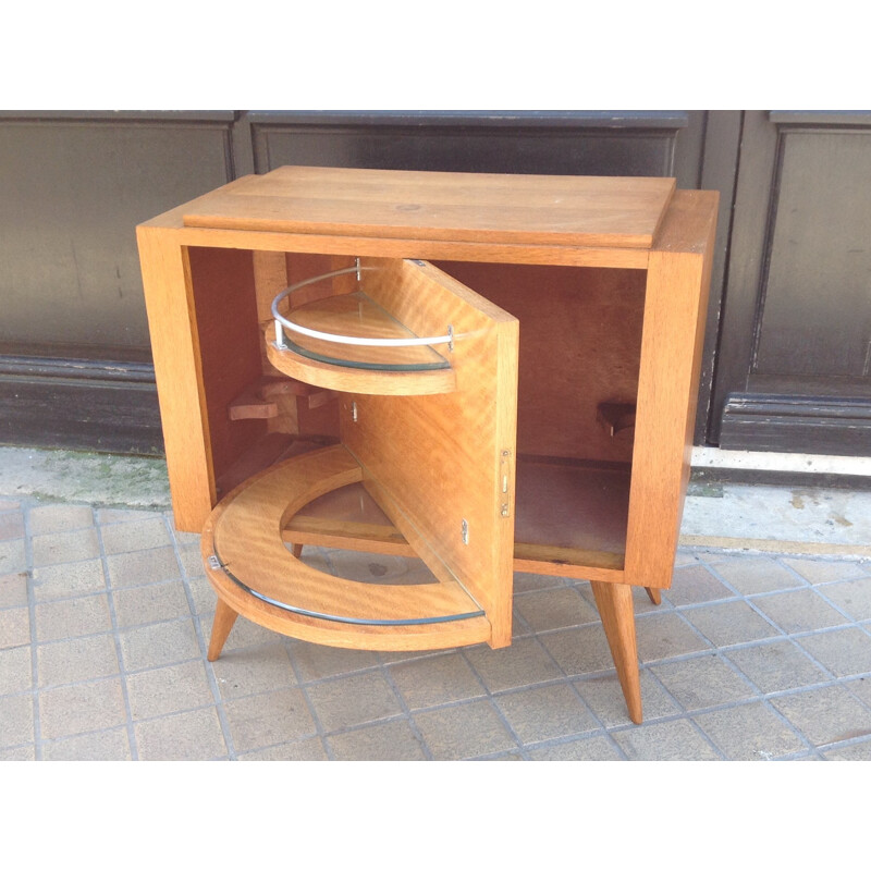 Bar furniture with tapered legs - 1950s