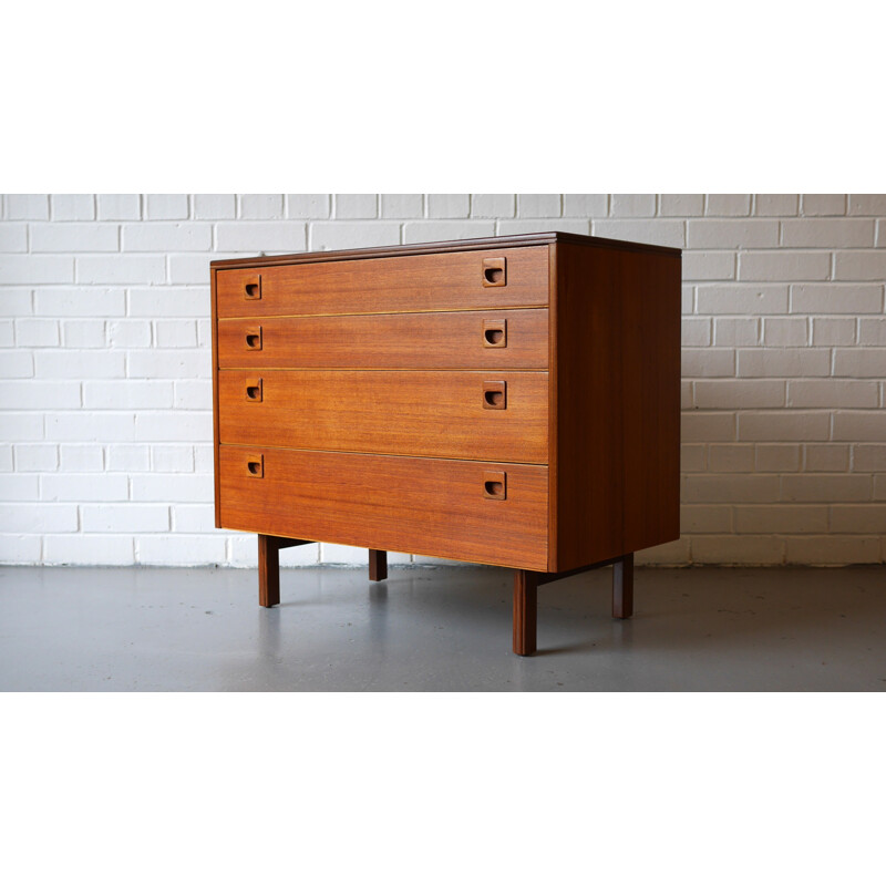 Teak chest of drawers by Alfred Cox - 1960s