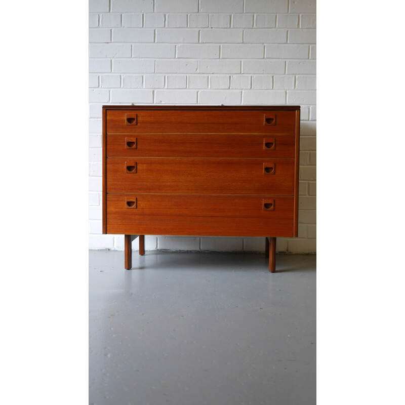 Teak chest of drawers by Alfred Cox - 1960s