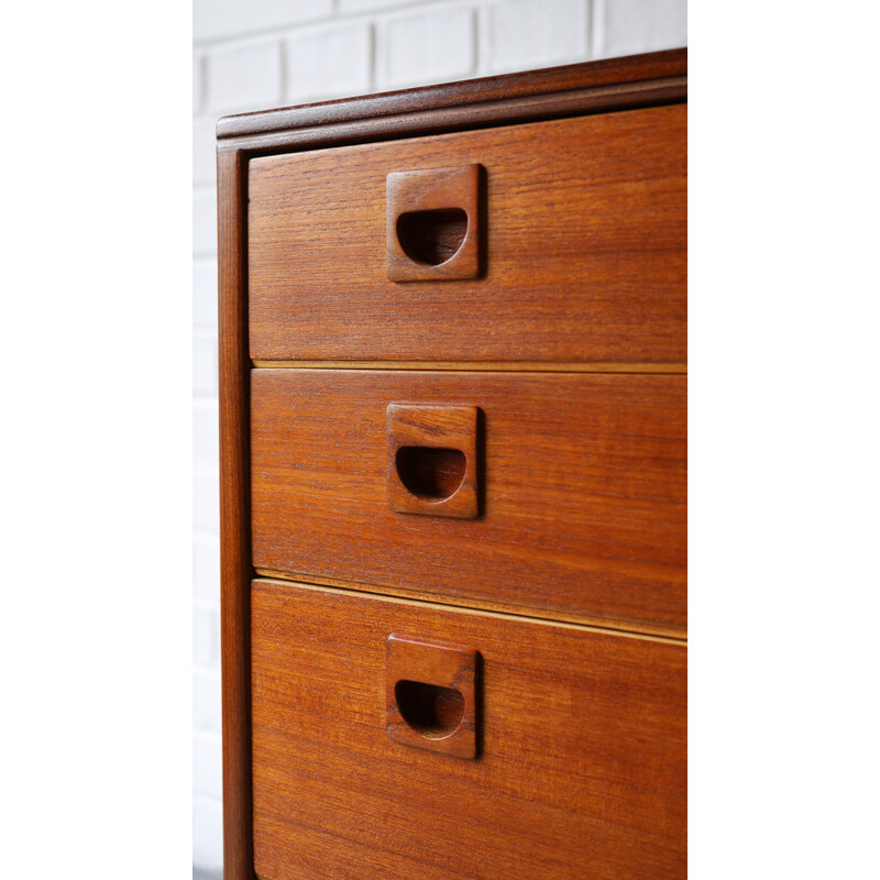 Teak chest of drawers by Alfred Cox - 1960s