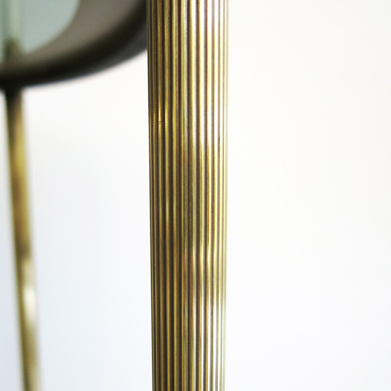 Pair of Mid-Century French Brass Side Tables - 1960s