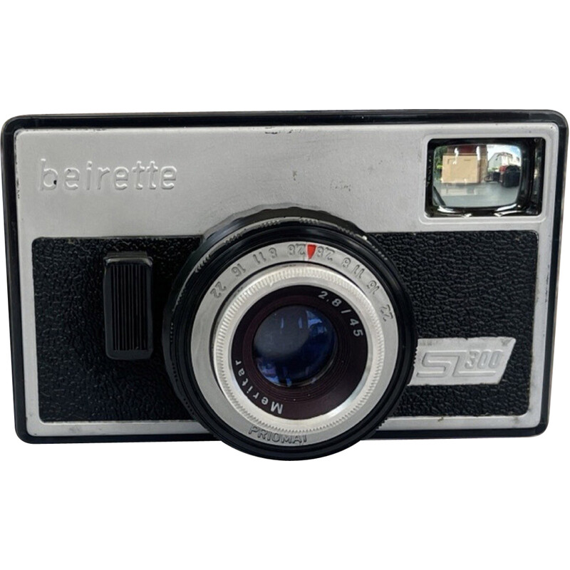 Vintage analogue camera Beirette electric sl300 by Kamera-Fabrik Woldemar Beier, Germany 1970