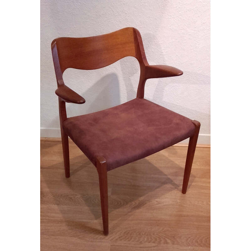 Model 55 Scandinavian desk chair by Niels Otto MOLLER - 1950s