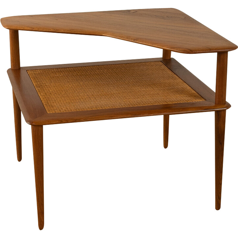 Vintage "Minerva" coffee table by Peter Hvidt and Orla Mølgaard-Nielsen for France and Son, Denmark 1960