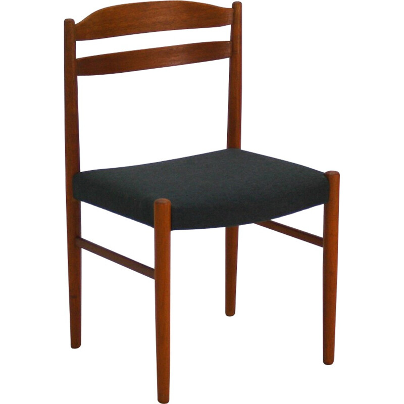 Set of 6 dining chairs in teak by Carl Ekström for Johansson & Söner - 1960s