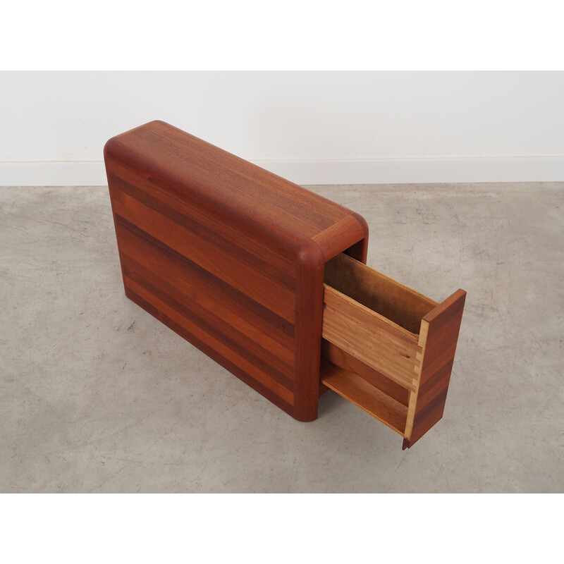 Vintage teak newspaper rack, Denmark 1970