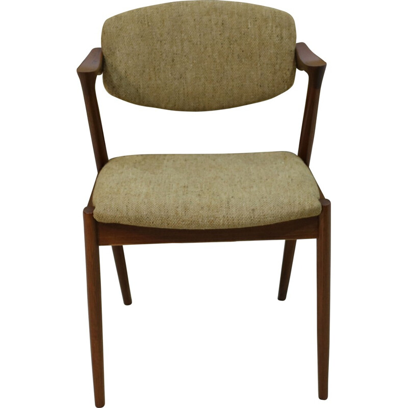 Vintage teak dining chairs by Kai Kristiansen - 1950s